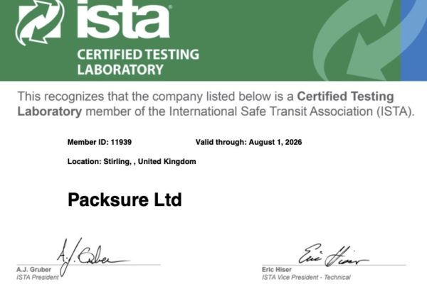 ISTA Lab Certificate